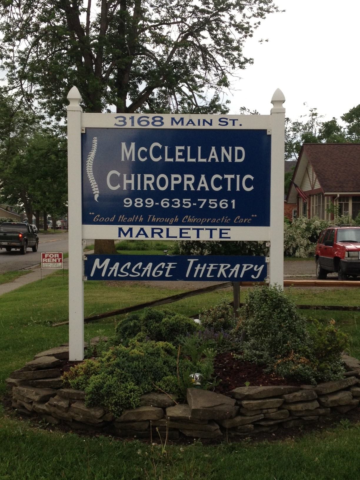 Mc Clelland Chiropractic 3168 Main St, Marlette Michigan 48453