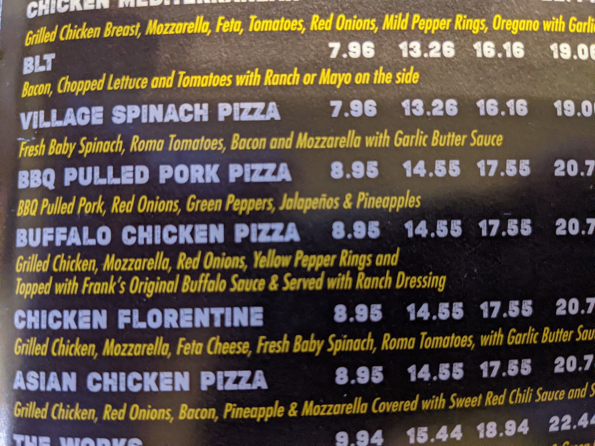 Village Pizza & BBQ Milford