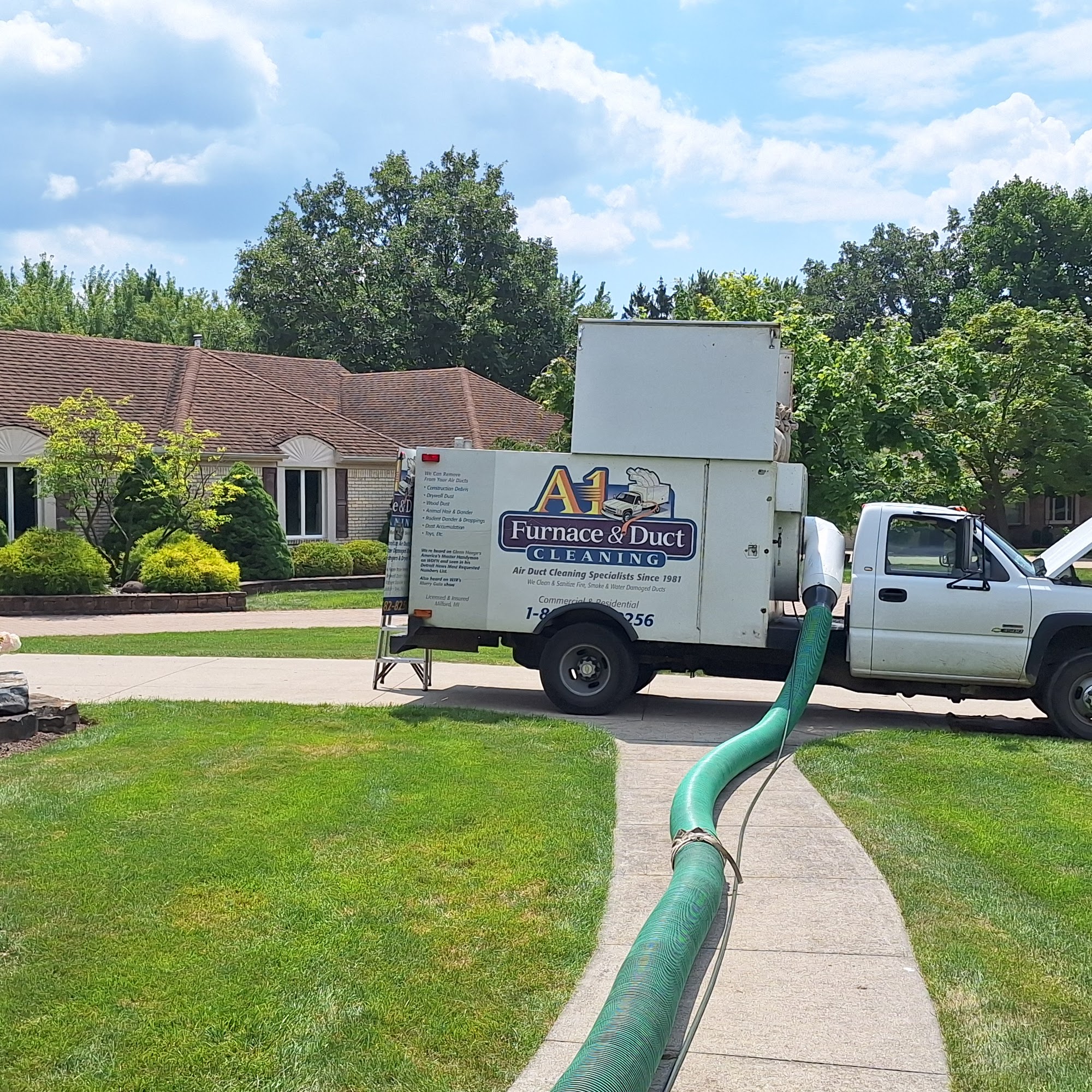 A-1 Furnace & Duct Cleaning LLC 1801 N Hickory Ridge Trail, Milford Michigan 48380