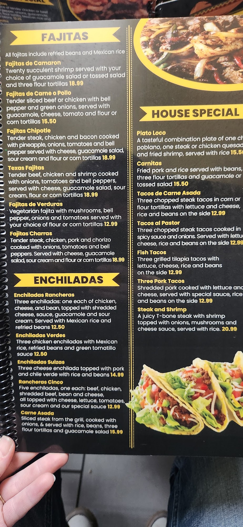 Don Felipe #4 Millington Menu