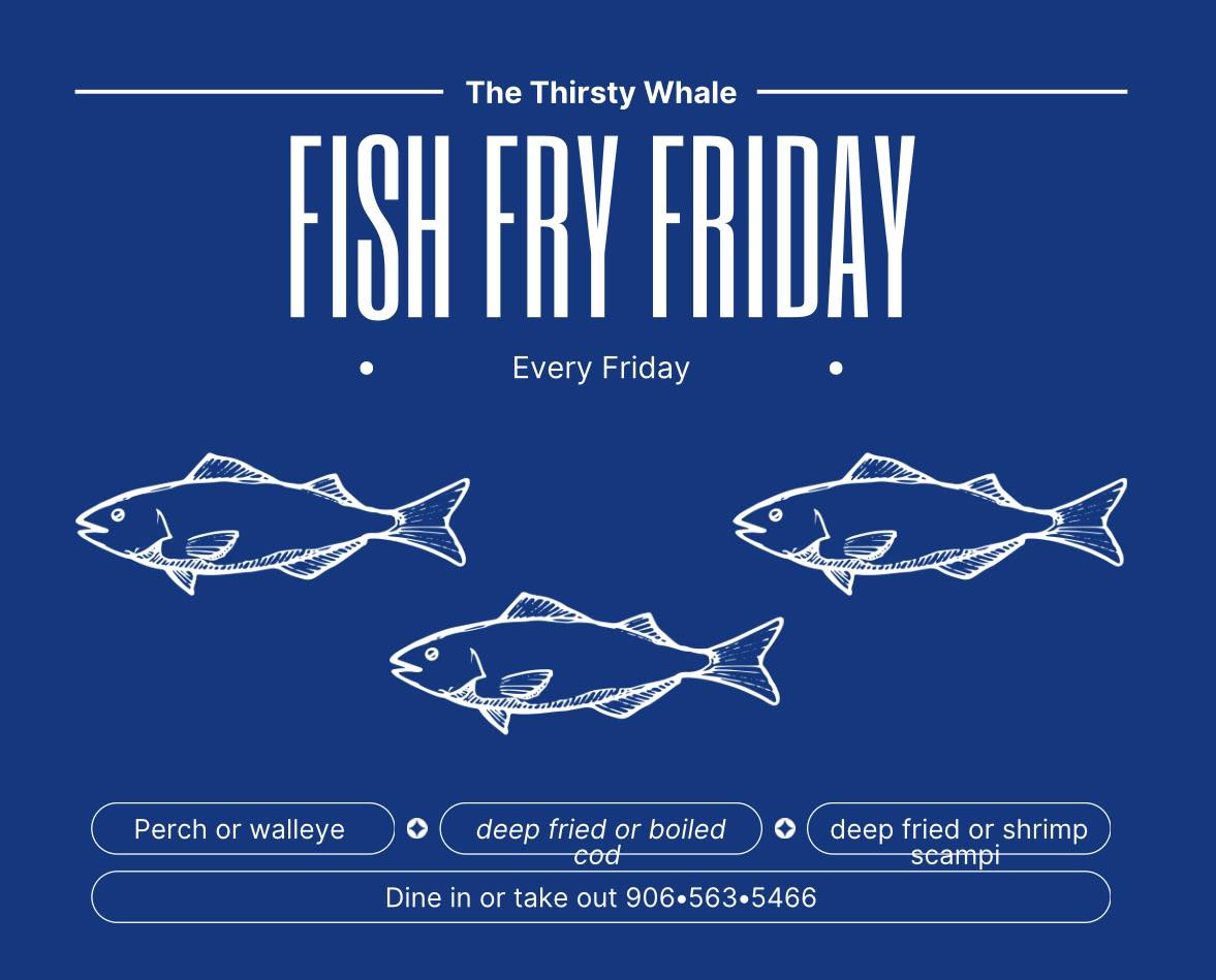 The Thirsty Whale Menu