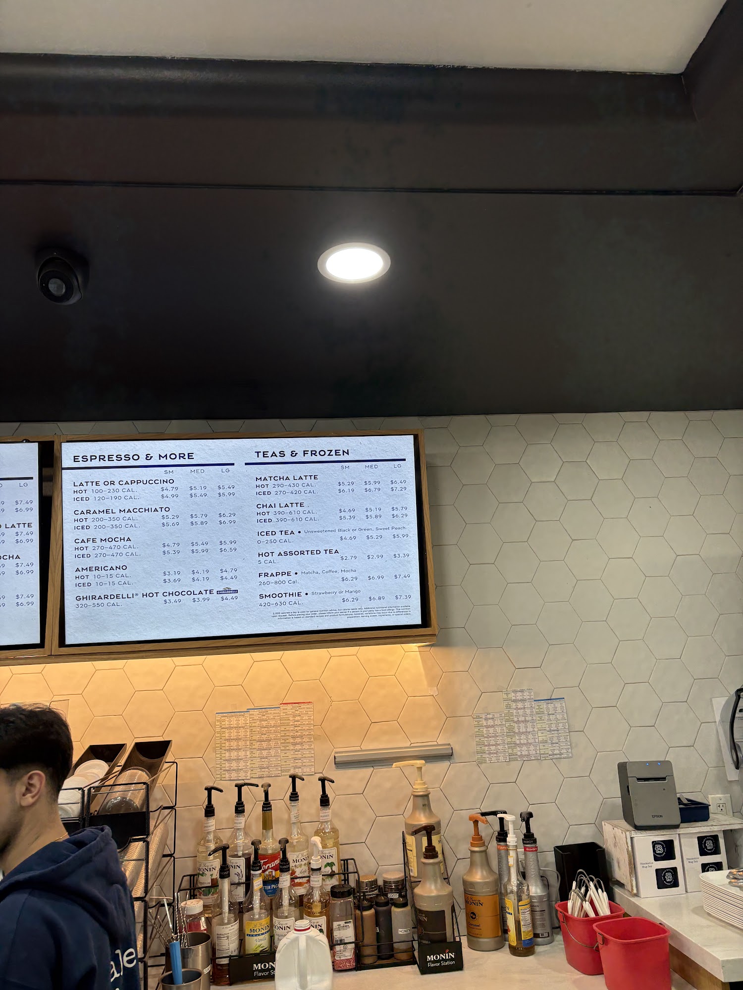 Paris Baguette Menu