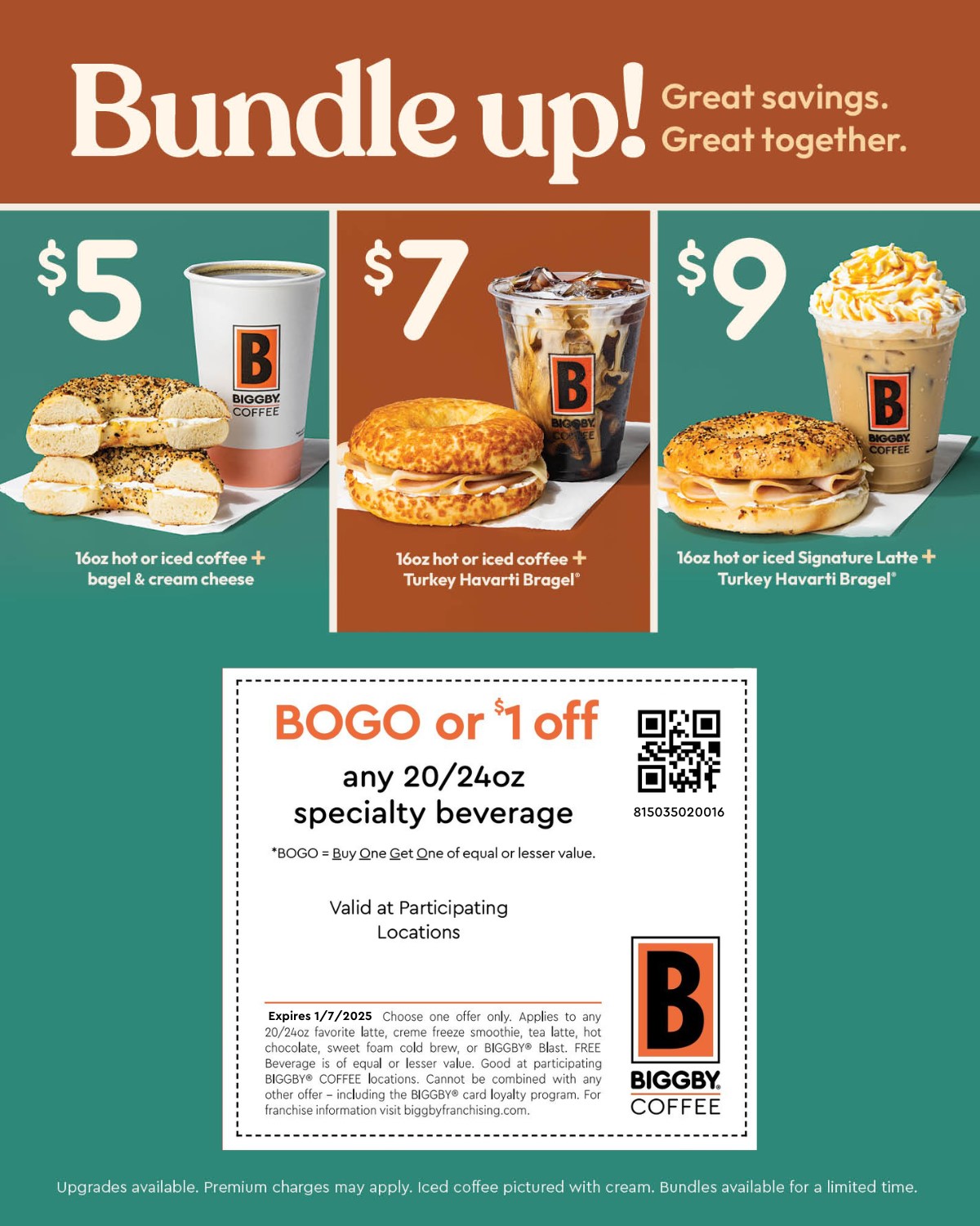 BIGGBY COFFEE Menu