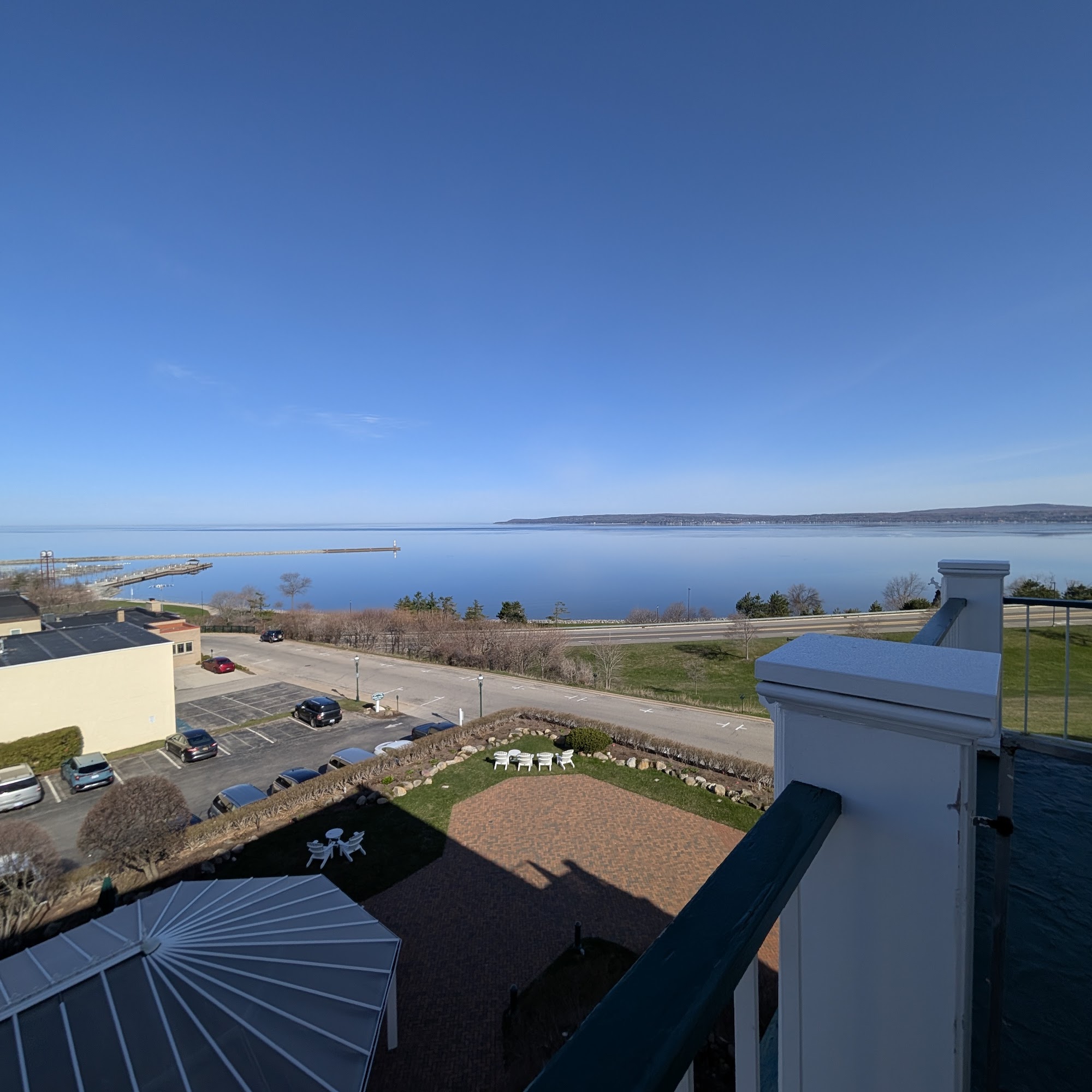 Stafford's Perry Hotel Parking Lot Petoskey