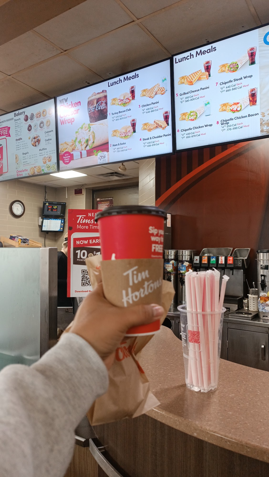 Tim Hortons Menu