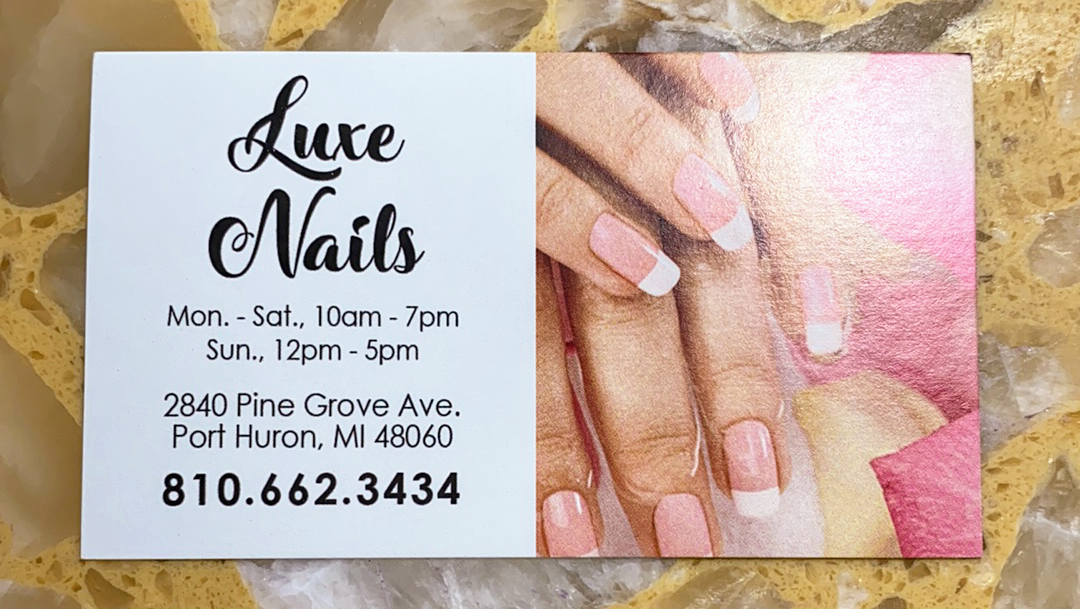 Luxe Nails 2840 Pine Grove Ave, Port Huron Michigan 48060