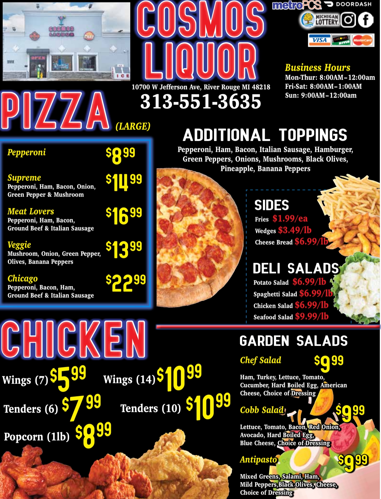 Smokin Steve's BBQ Menu