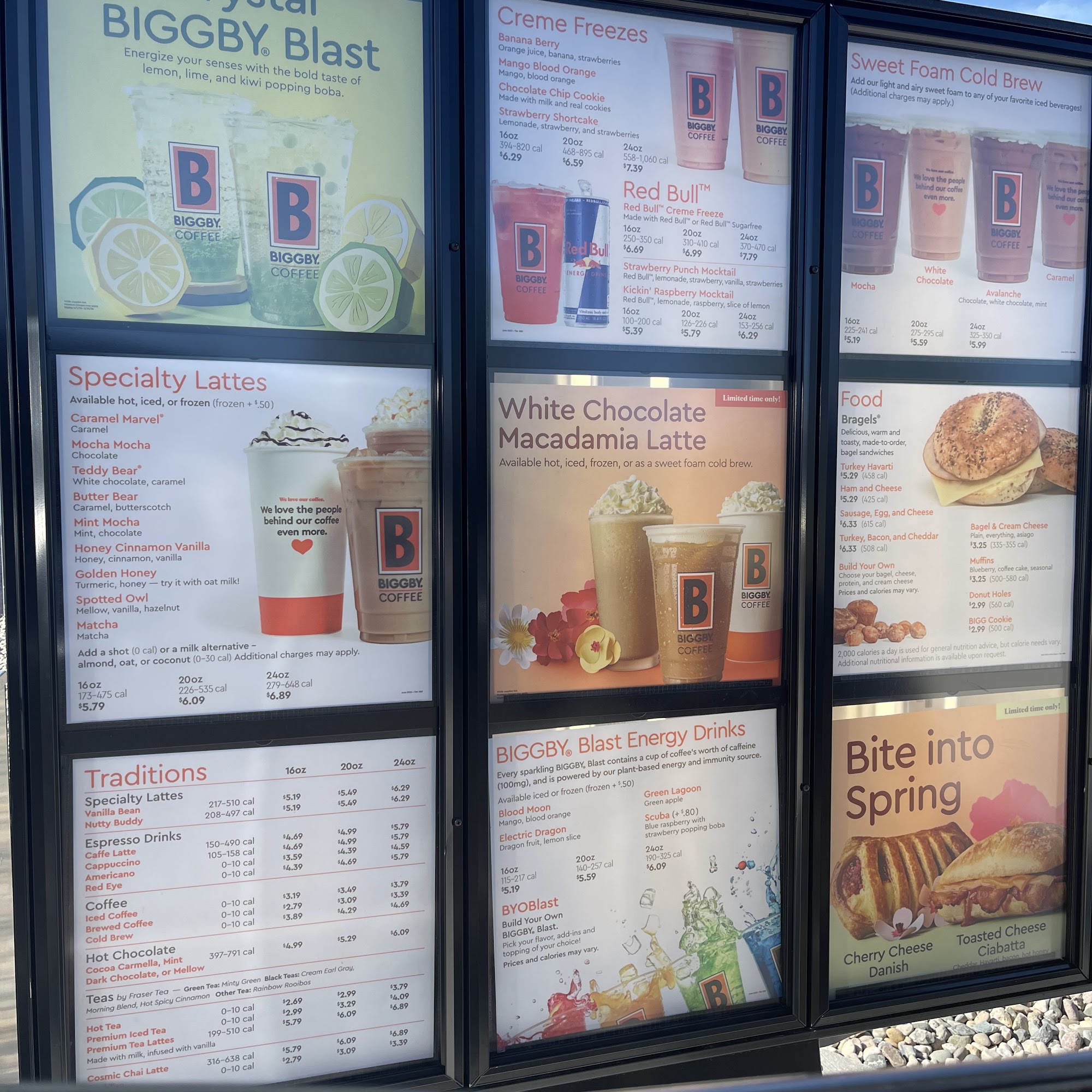Biggby Coffee Menu