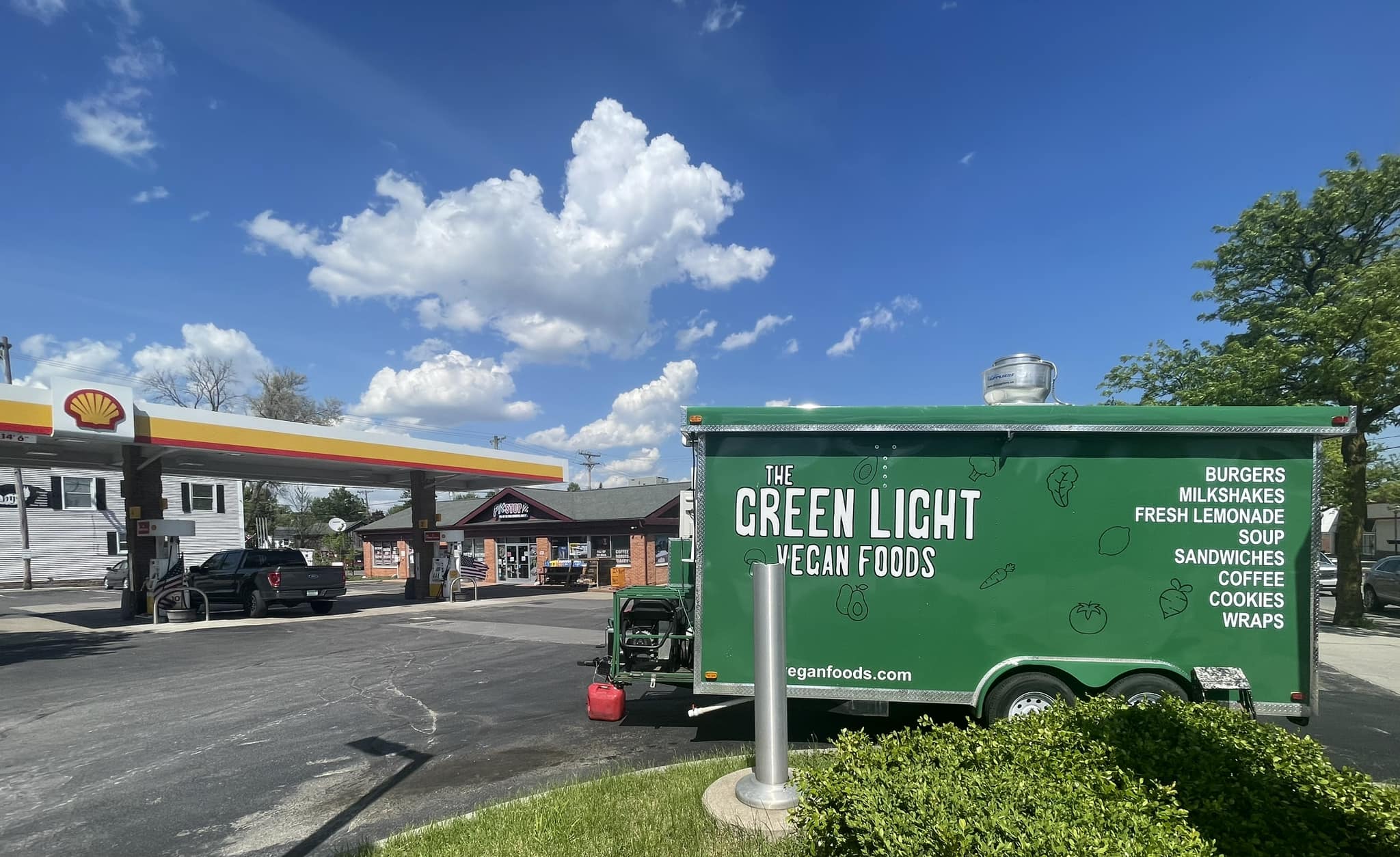 The Green Light Vegan Foods Menu
