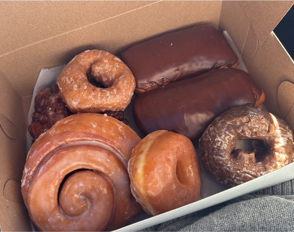 Main Donut Shop Menu