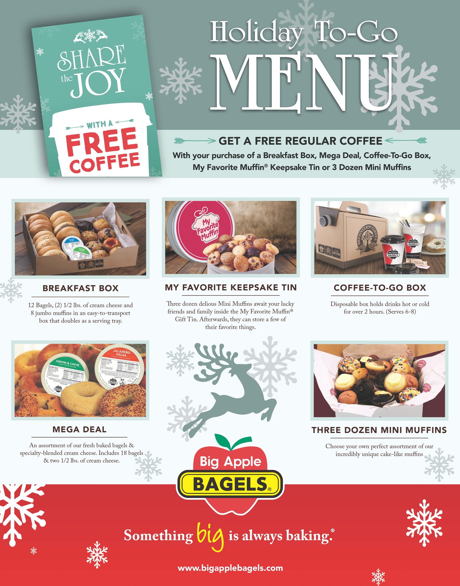 Big Apple Bagels Menu