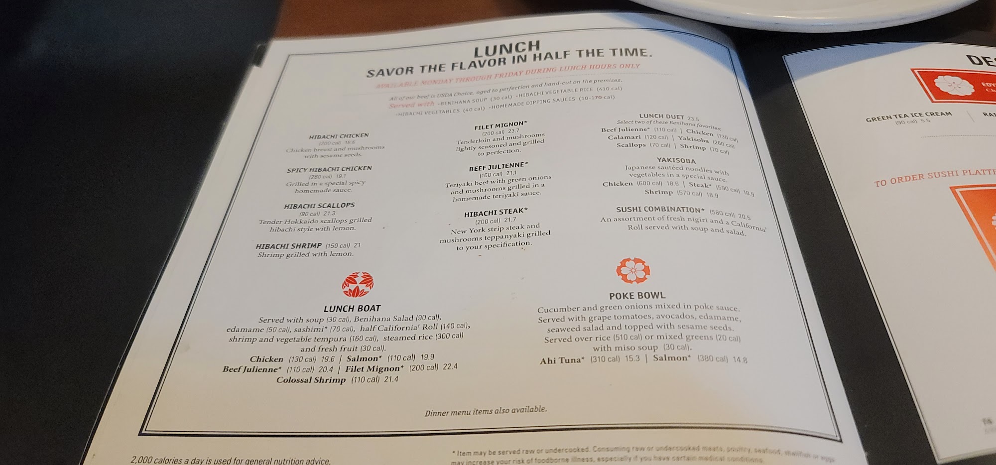 Eurest Dining Services Menu