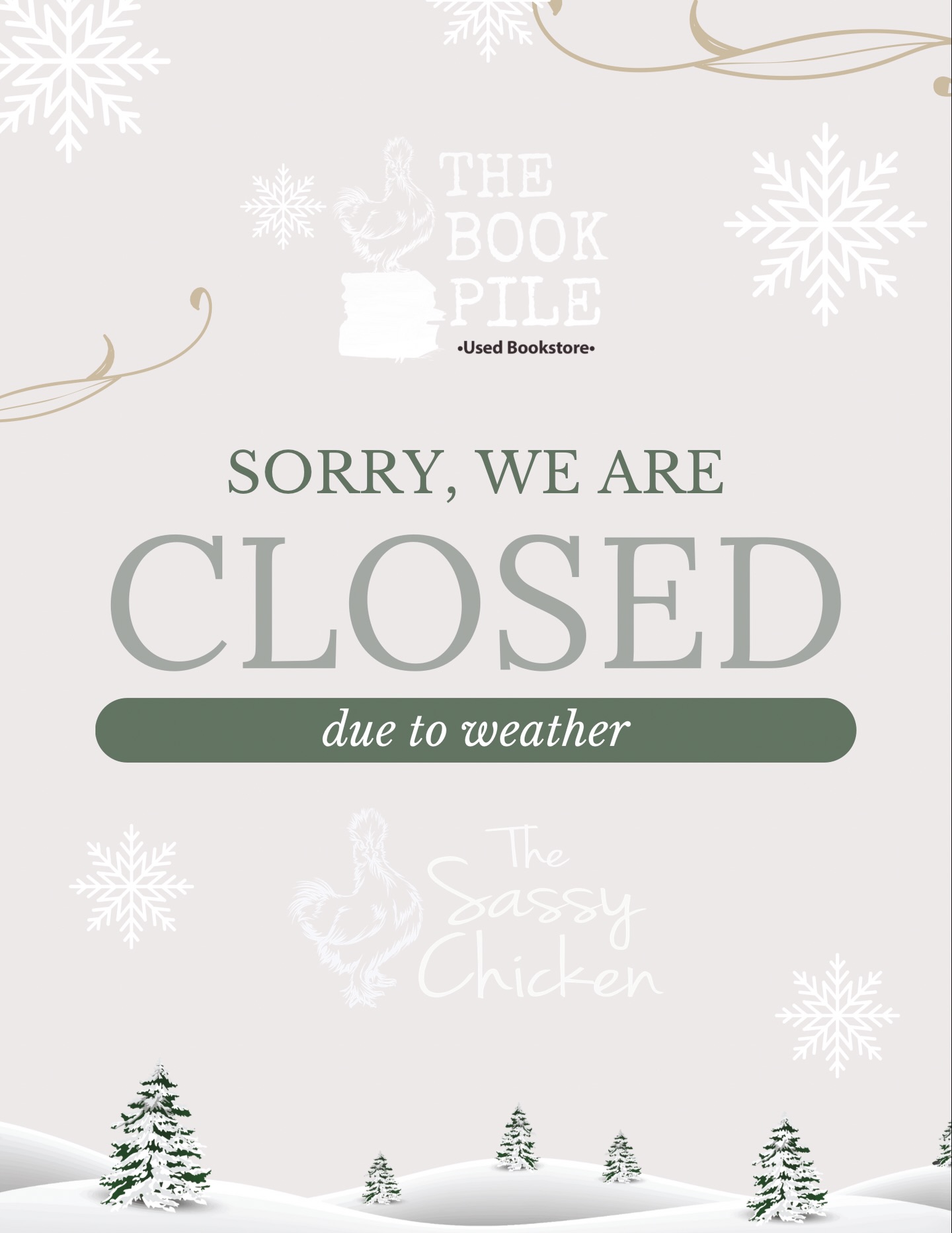 The Sassy Chicken / The Book Pile Sparta