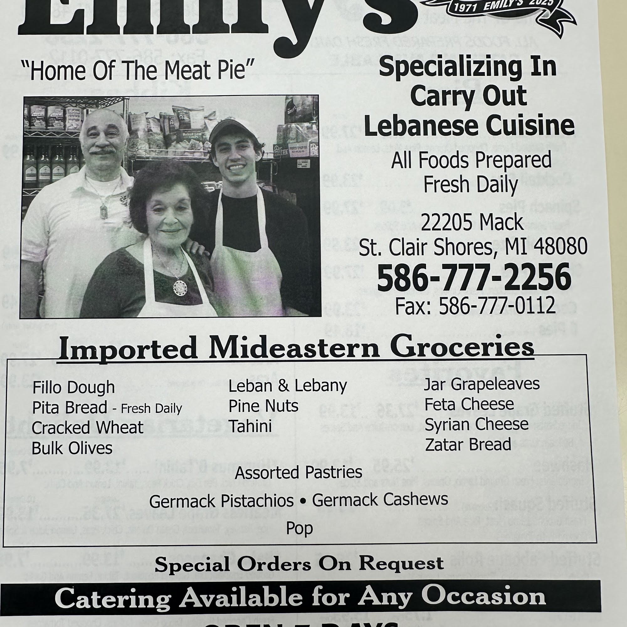 Emily's Delicatessen St. Clair Shores