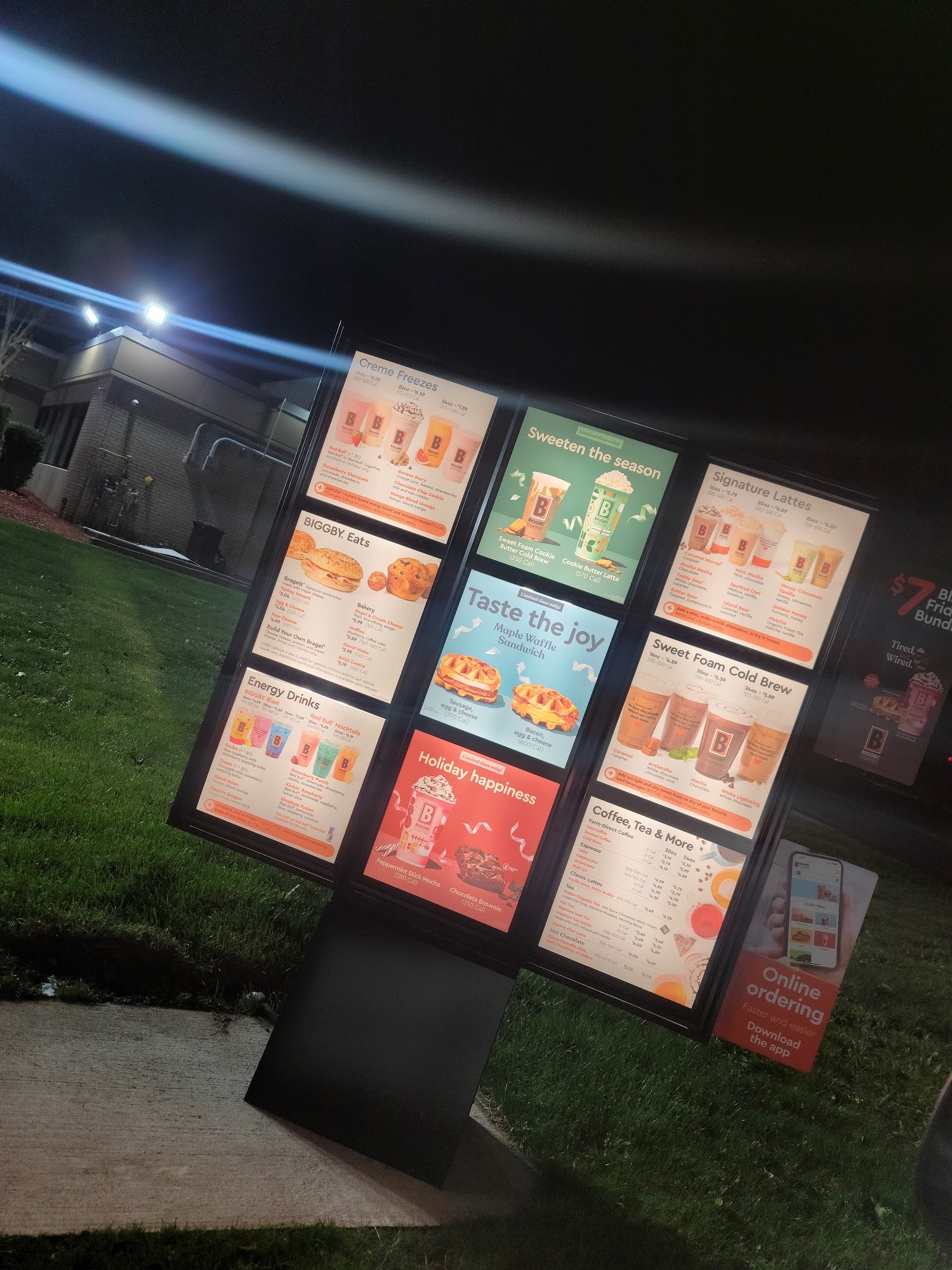 BIGGBY® COFFEE Drive-Thru Menu