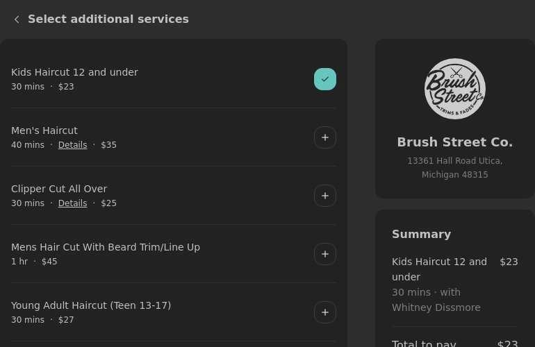 Brush Street Co. 13361 Hall Rd, Utica Michigan 48315