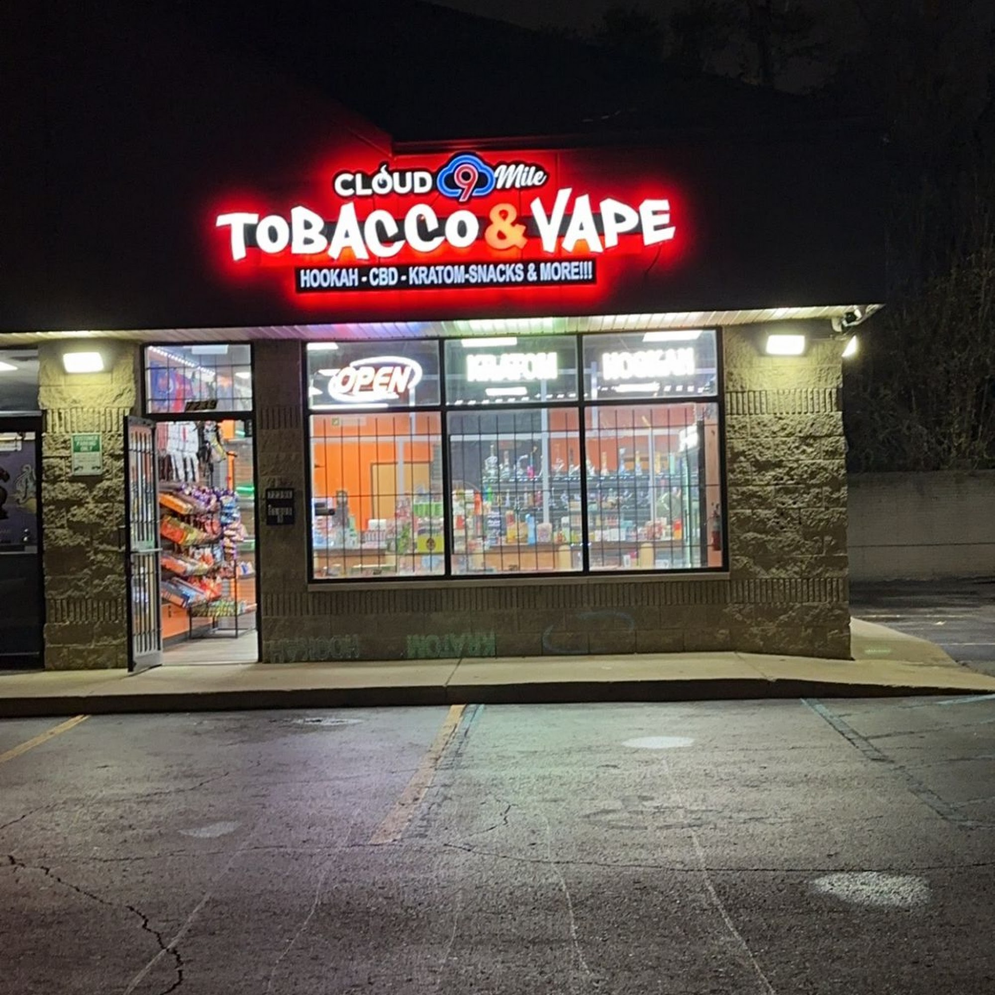 Cloud 9 Mile Tobacco & Vape