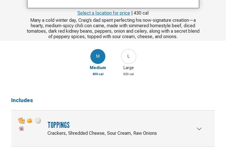 Culver’s Menu