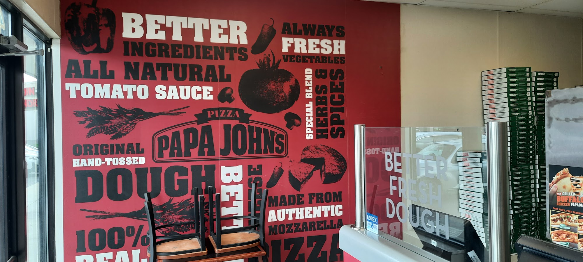 Papa Johns Pizza Menu