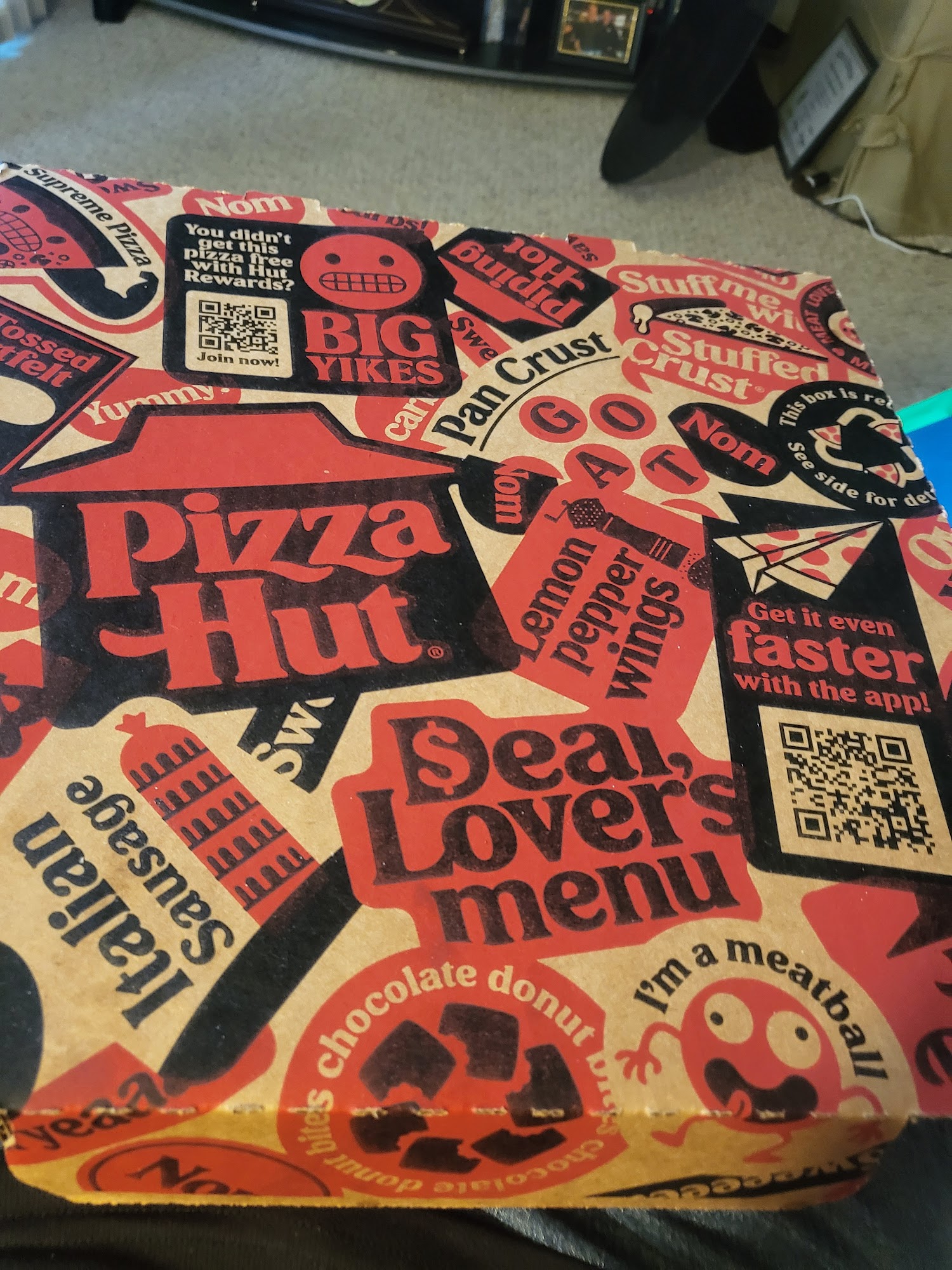 Pizza Hut Menu