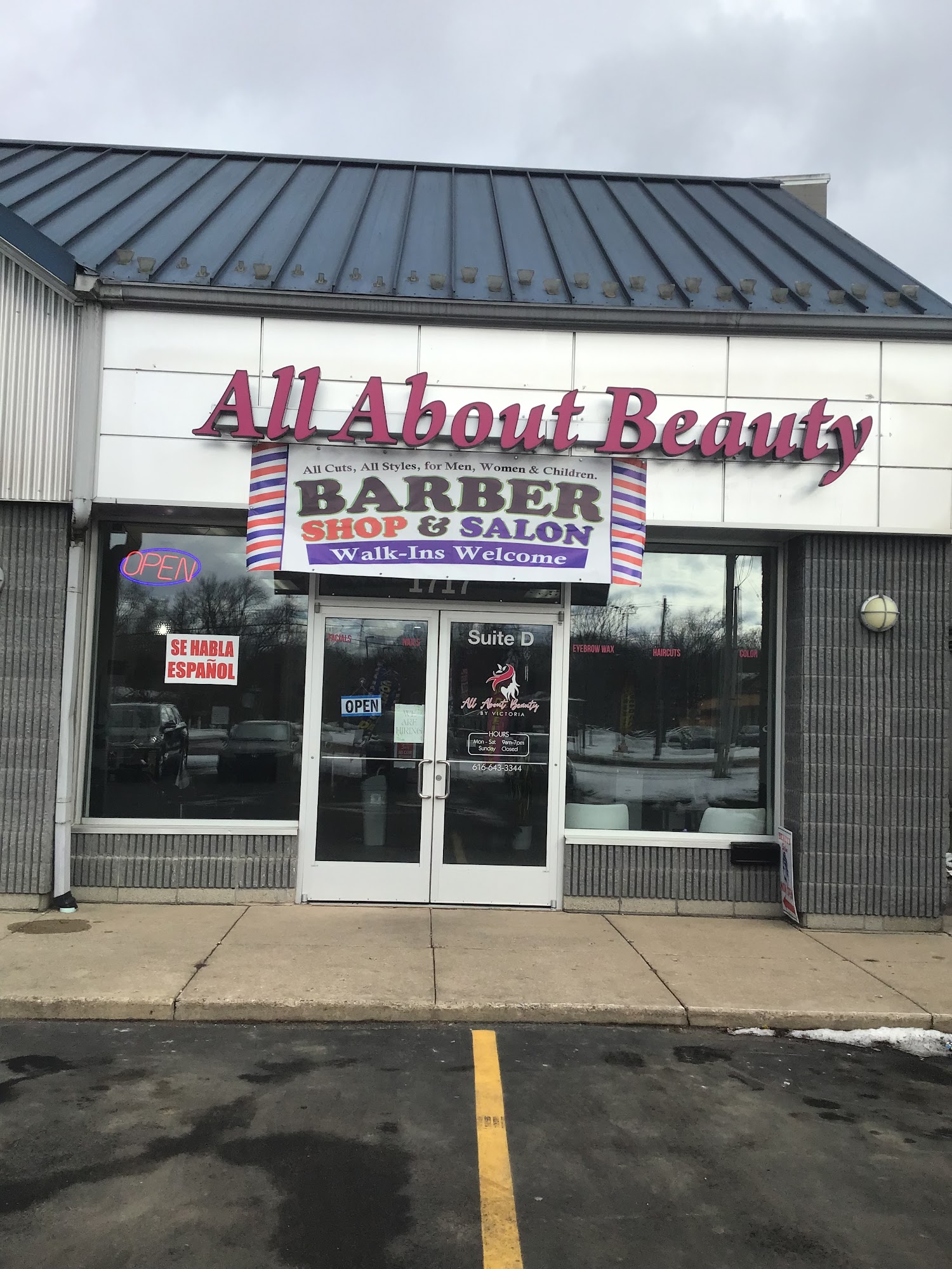 All About Beauty By Victoria LLC 1717 28th St SW suite D, Wyoming Michigan 49519