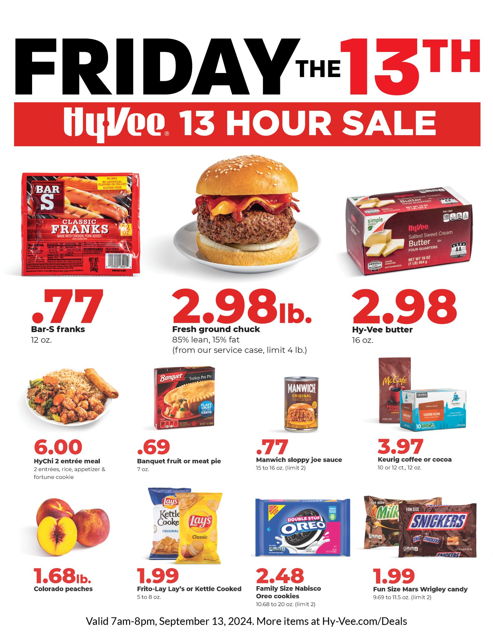 Hy-Vee Chinese Menu