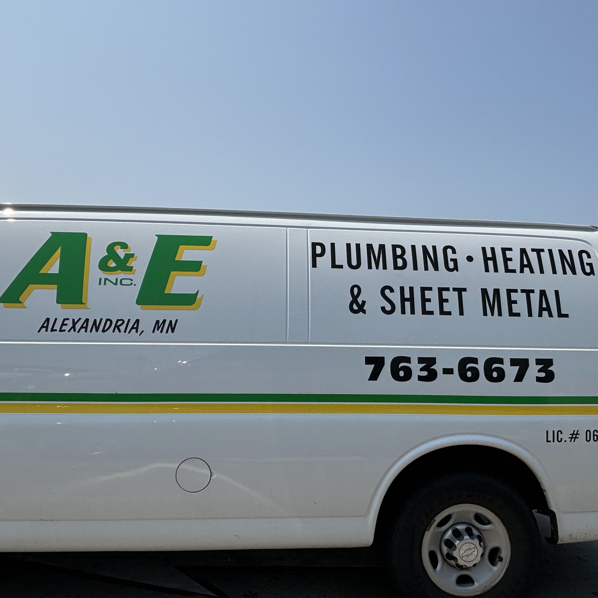 A & E Plumbing Heating & Sheetmetal