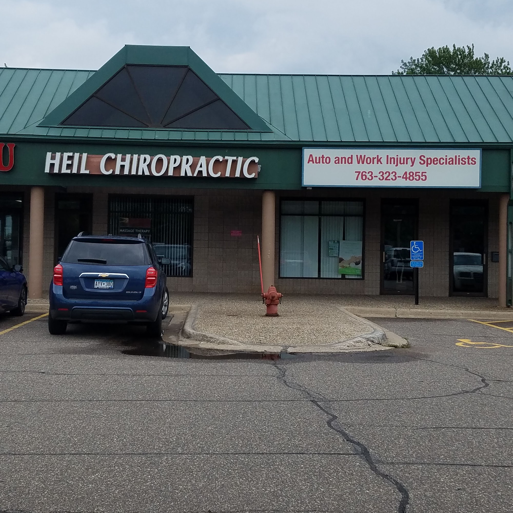 Heil Chiropractic Center Andover MN 13849 Round Lake Blvd NW, Andover Minnesota 55304