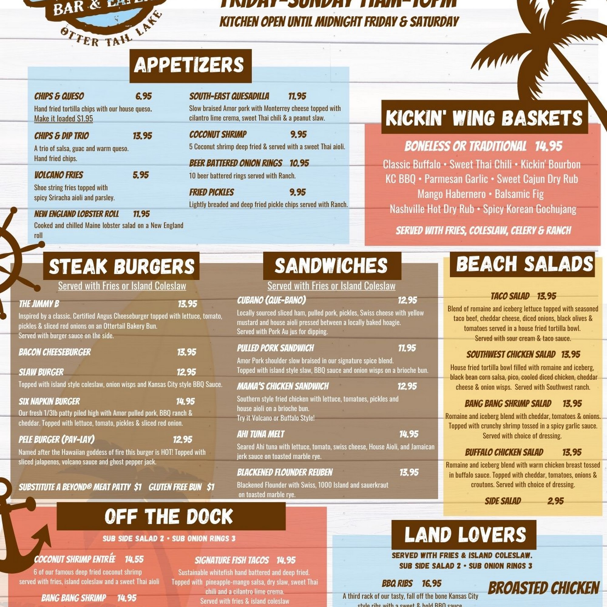 Beach Bums Bar & Eatery Battle Lake