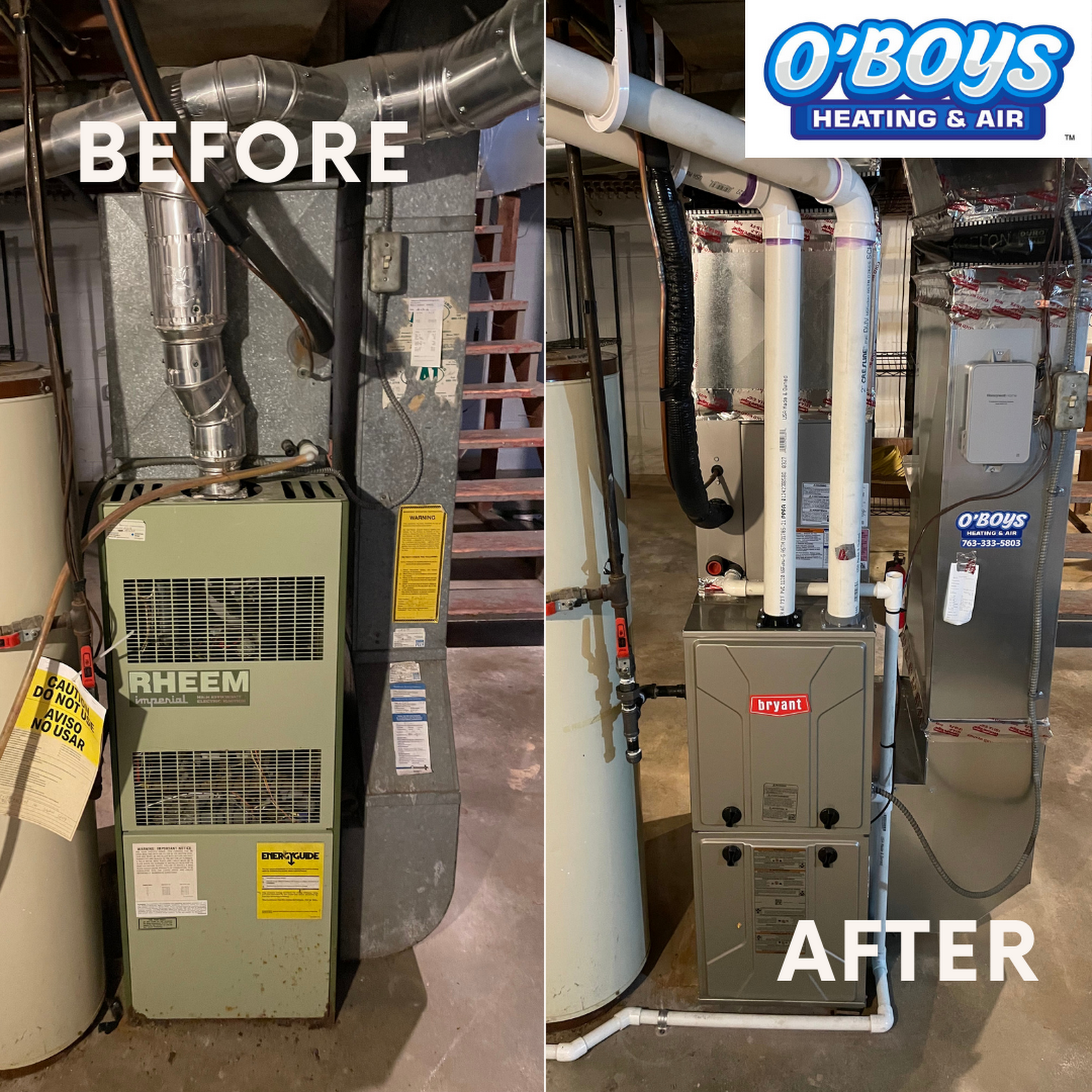 O'Boys Plumbing, Furnace & AC Repair