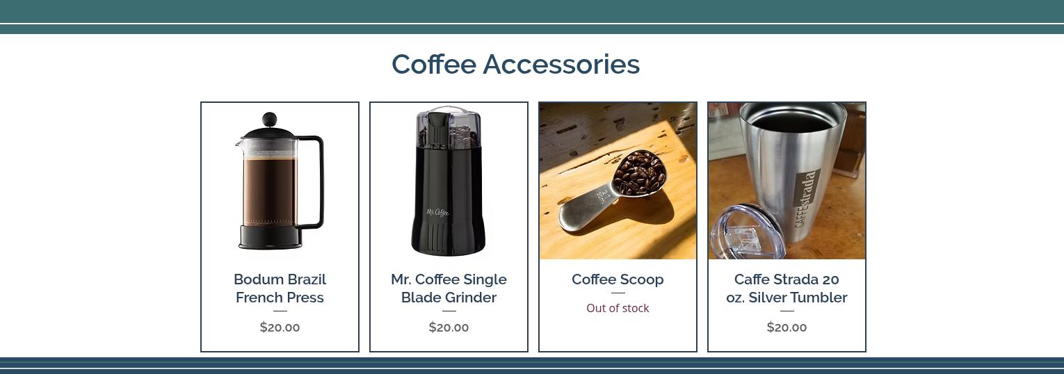 Custom Roasting Menu