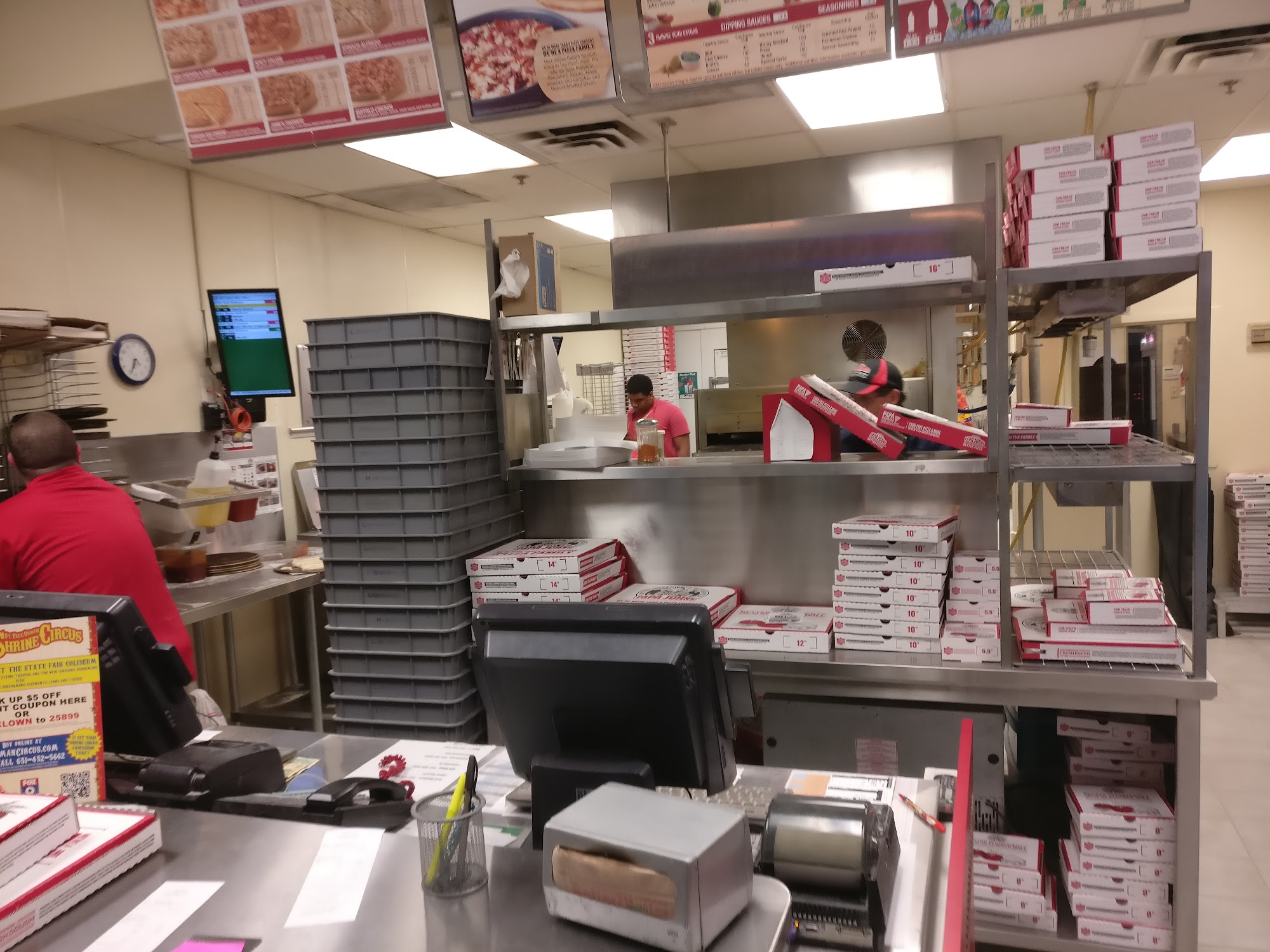 Papa Johns Pizza Menu