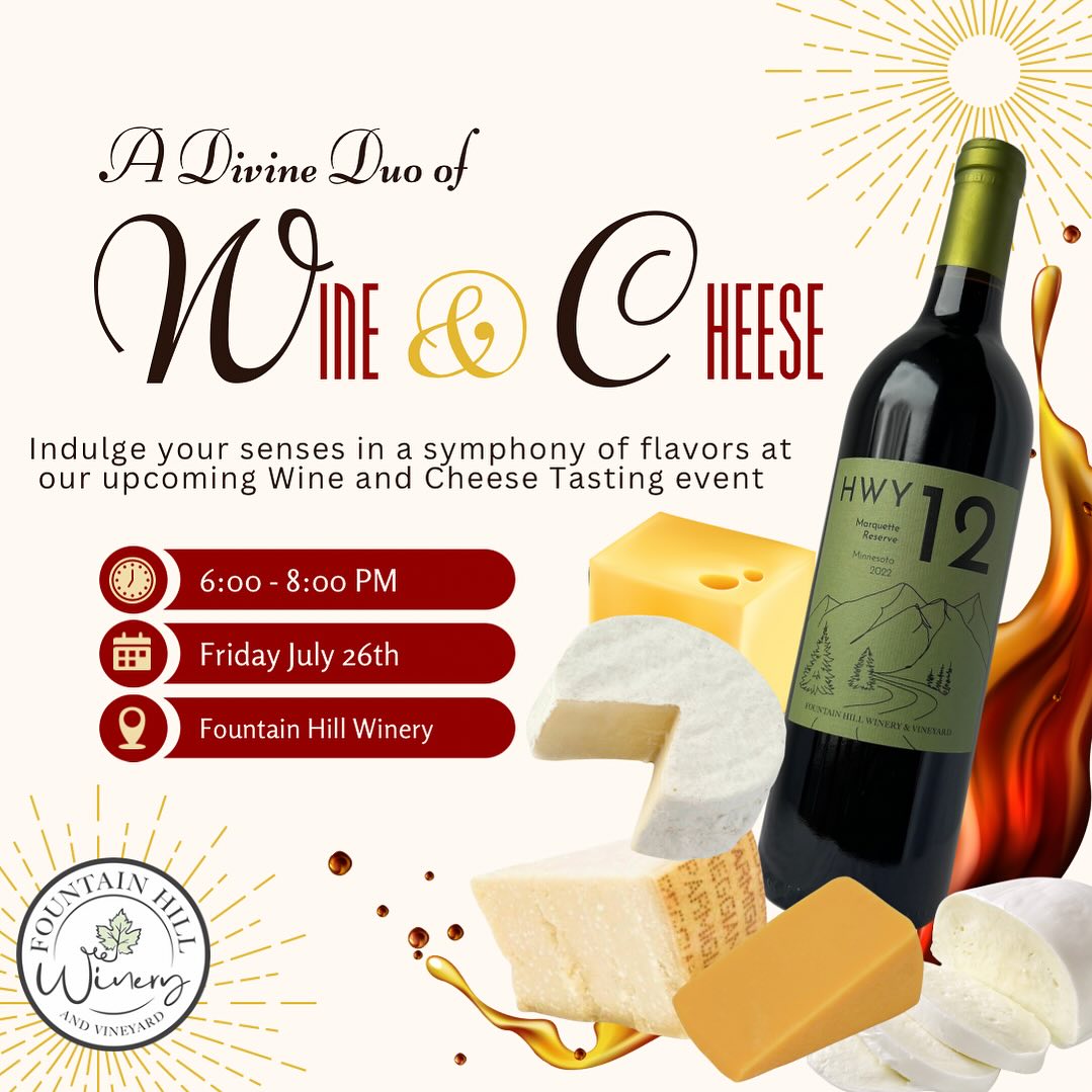 Fountain Hill Winery & Vineyard Menu