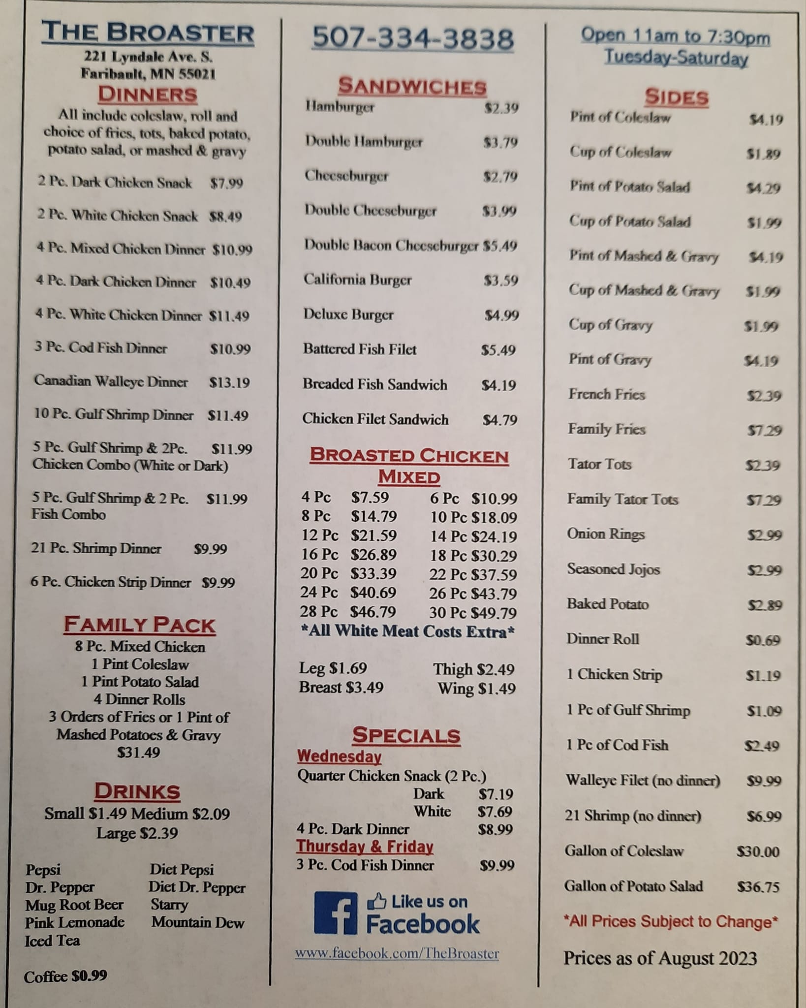 Photo credit: Facebook