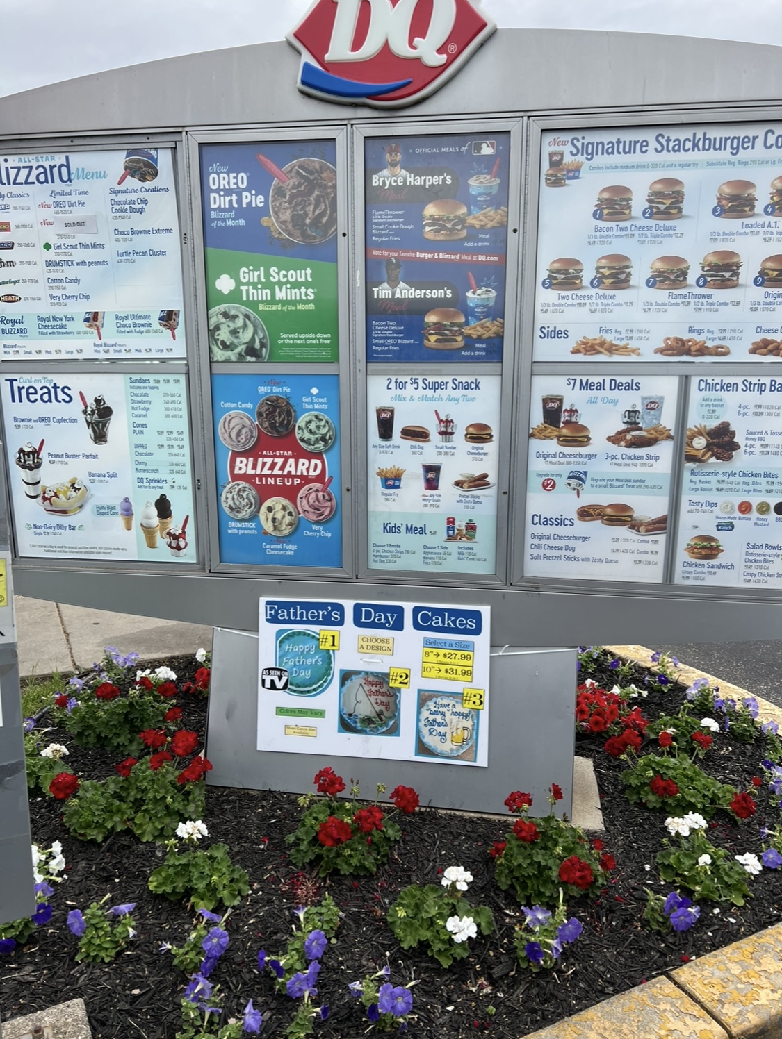 Faribault Dairy Queen Brazier Menu