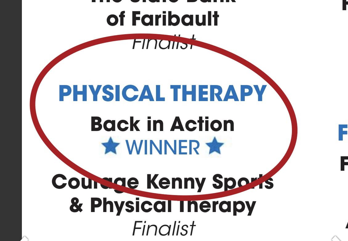 Back In Action Rehab LLP 1819 2nd Ave NW, Faribault Minnesota 55021