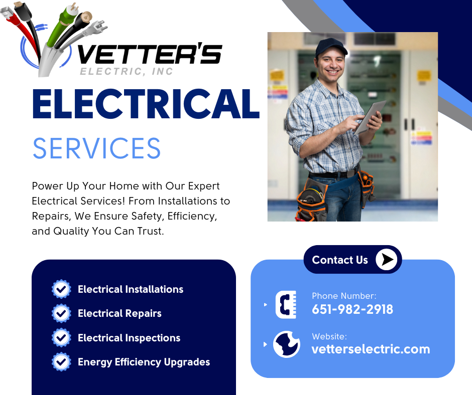 Vetter's Electric Inc 68 SW 4th Ave, Forest Lake Minnesota 55025