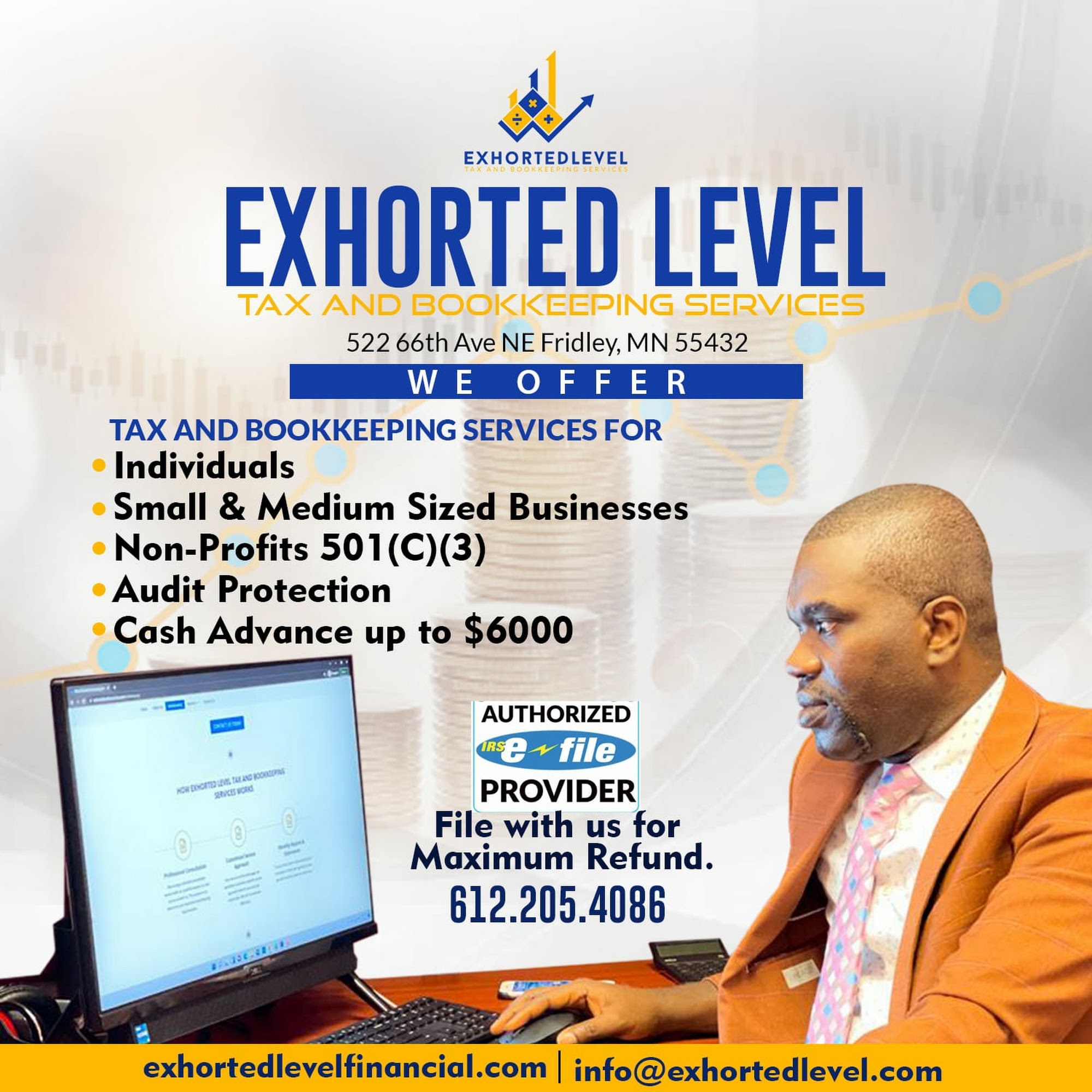 Exhorted Level Tax and Bookkeeping Services
