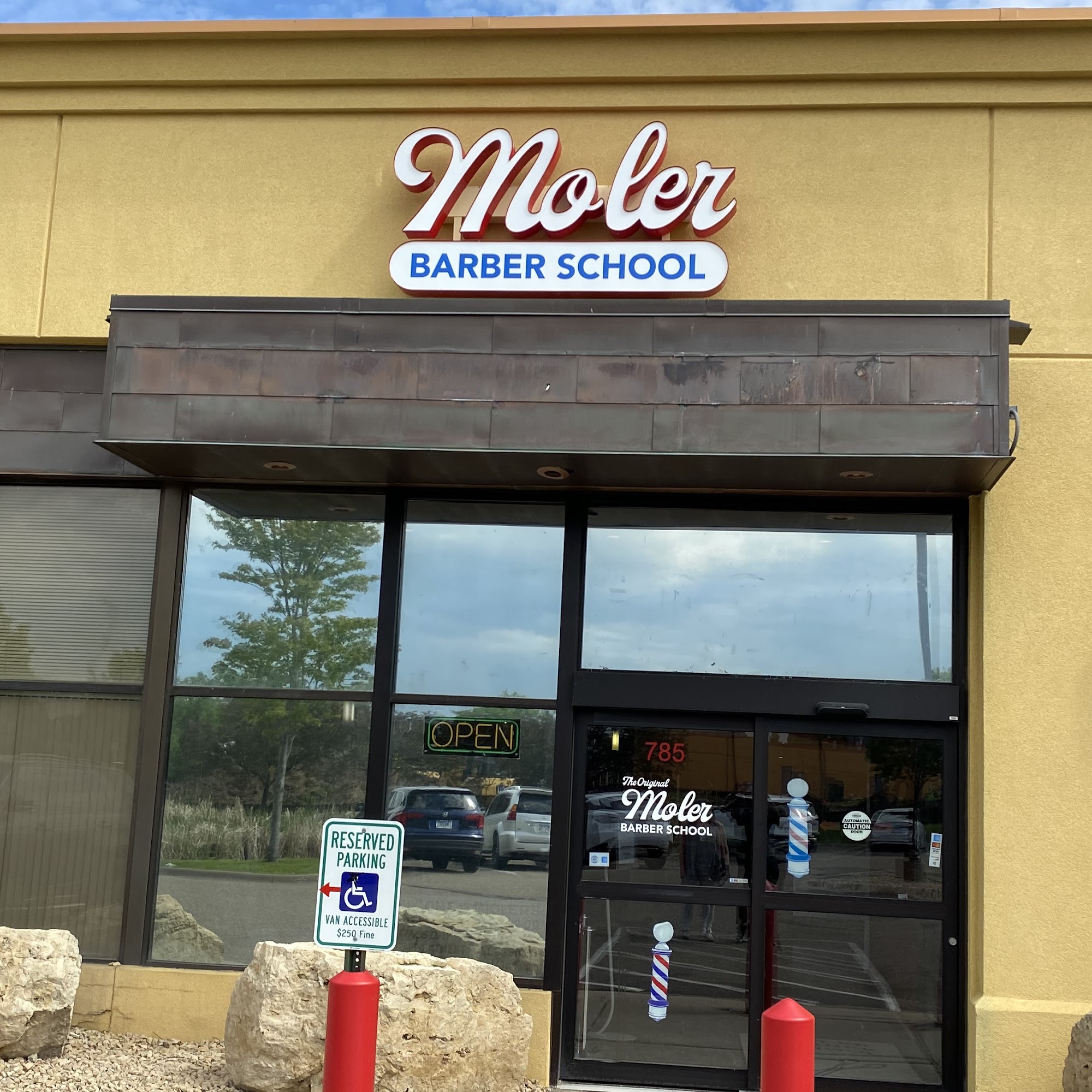 Original Moler Barber School Fridley