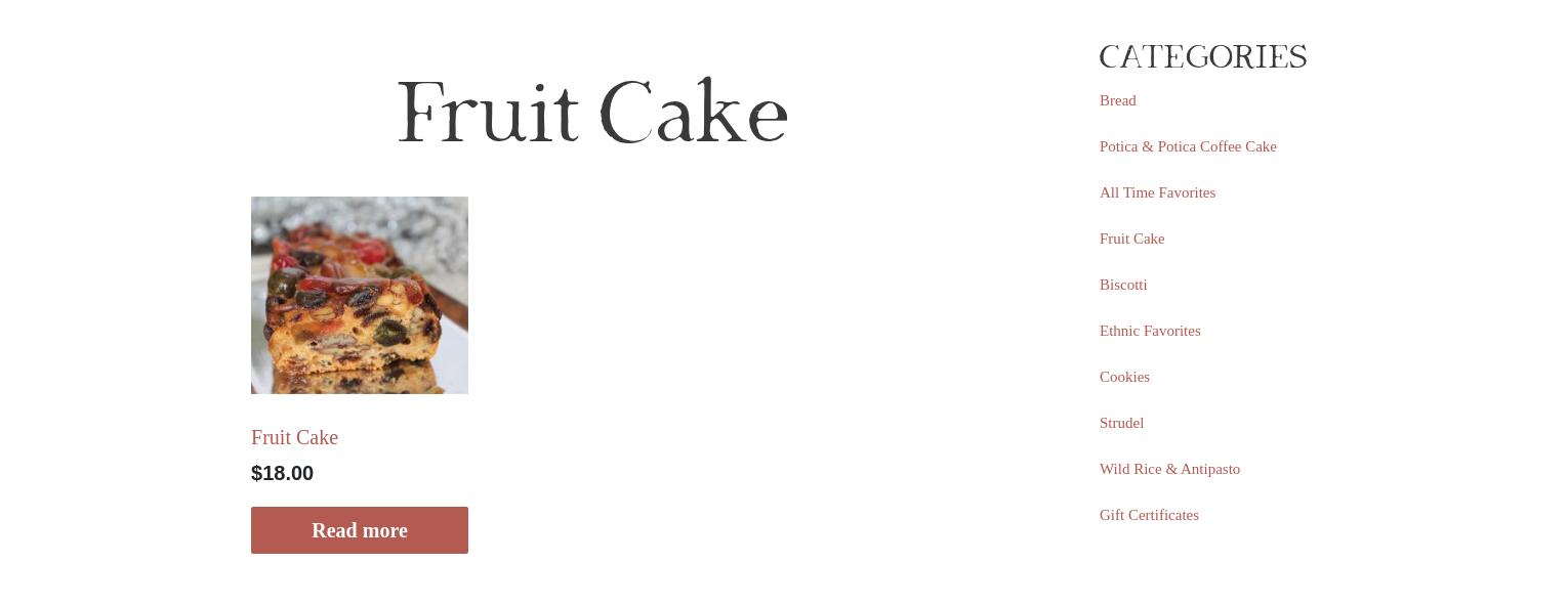 Sunrise Gourmet Foods Menu