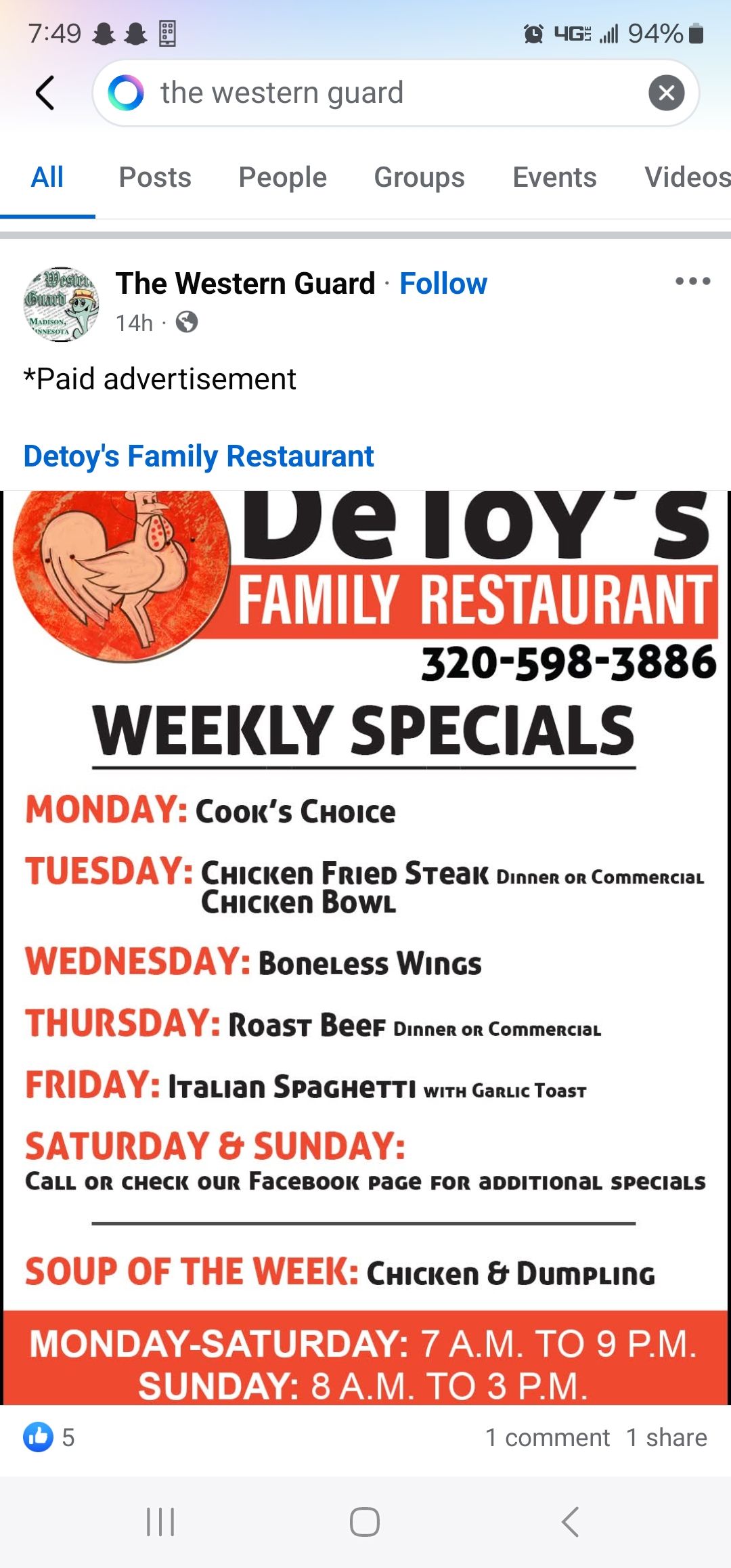 Photo credit: facebook