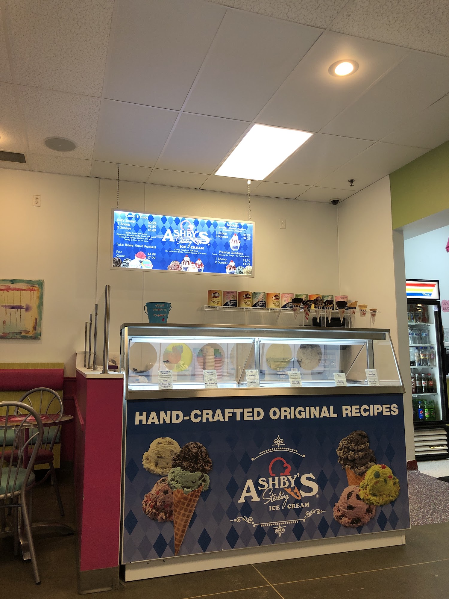Frozen Yogurt Creations Menu