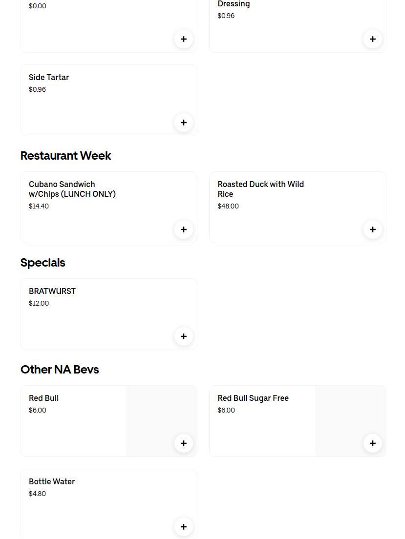 Legends Bar & Grill - Mankato Menu