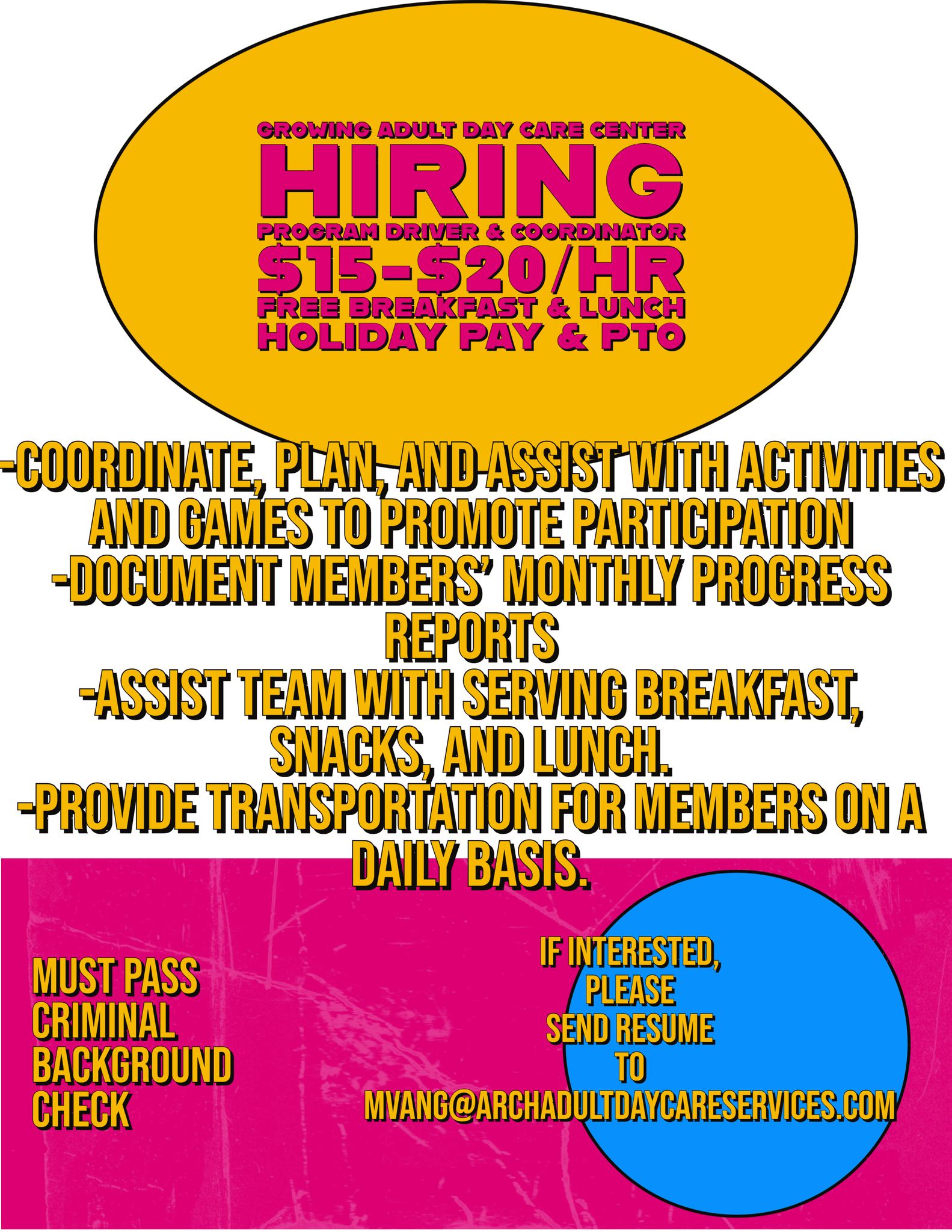 Arch Adult Day Care Services LLC