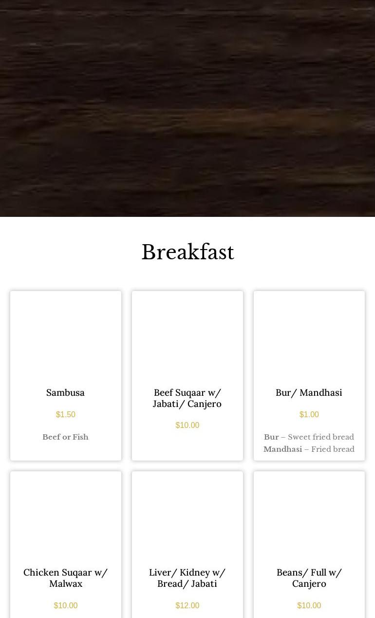 Midwest Catering Menu