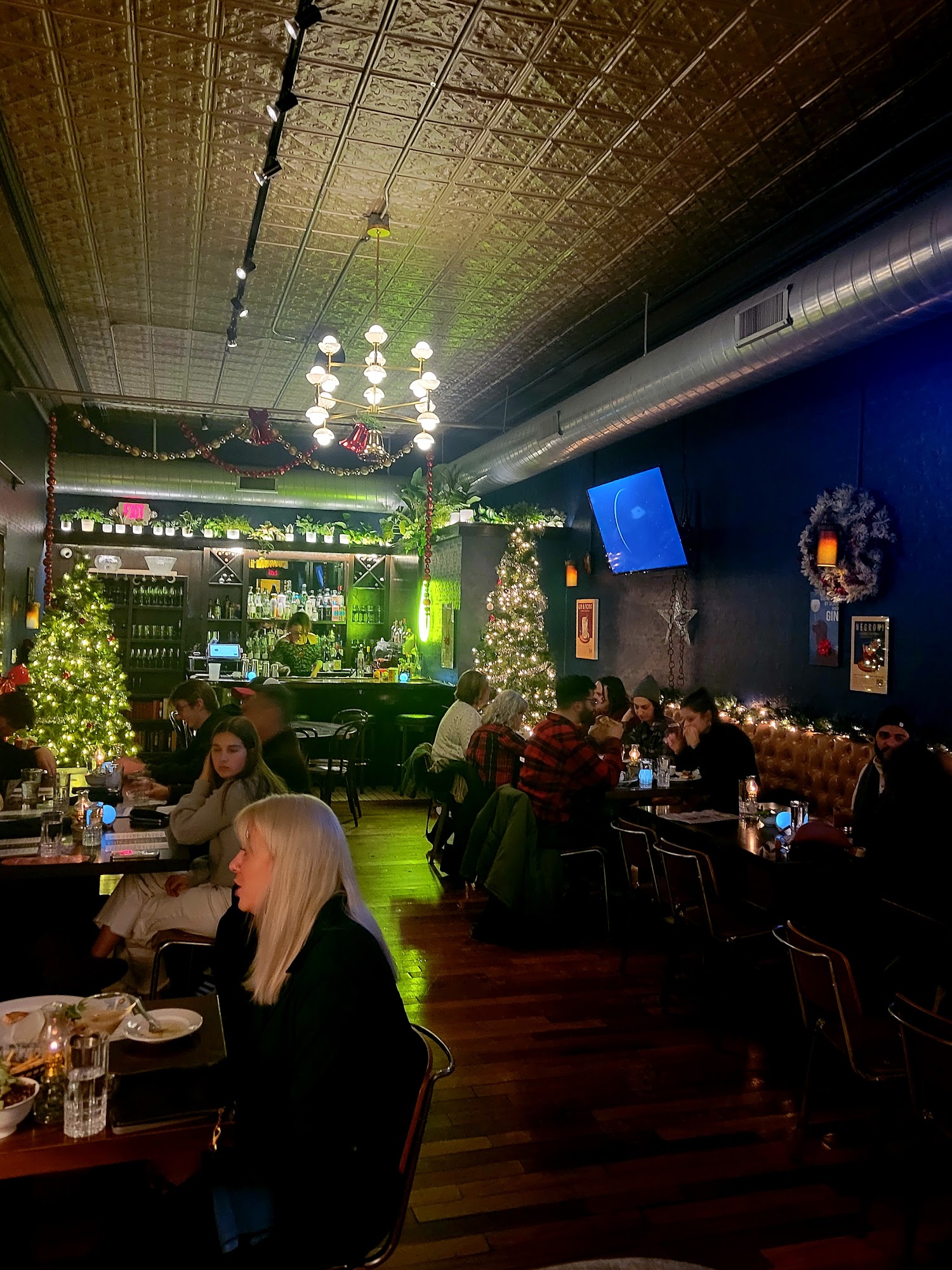 Moonwater Gin Bar Menu