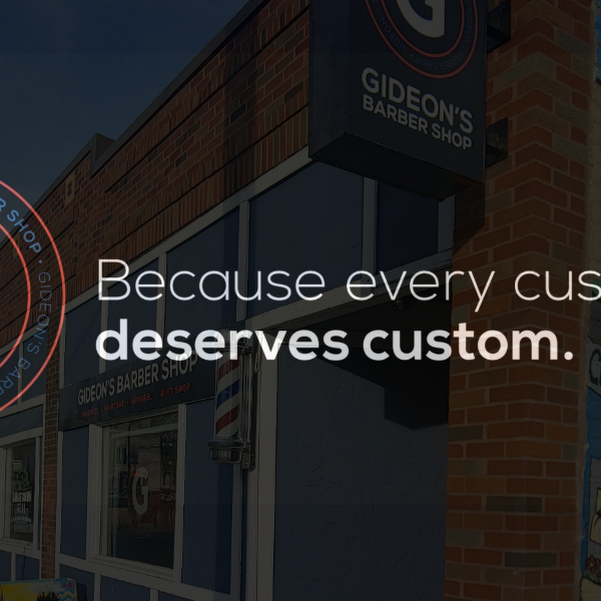 Gideon's Barber Shop 1832 E 35th St, Minneapolis Minnesota 55407