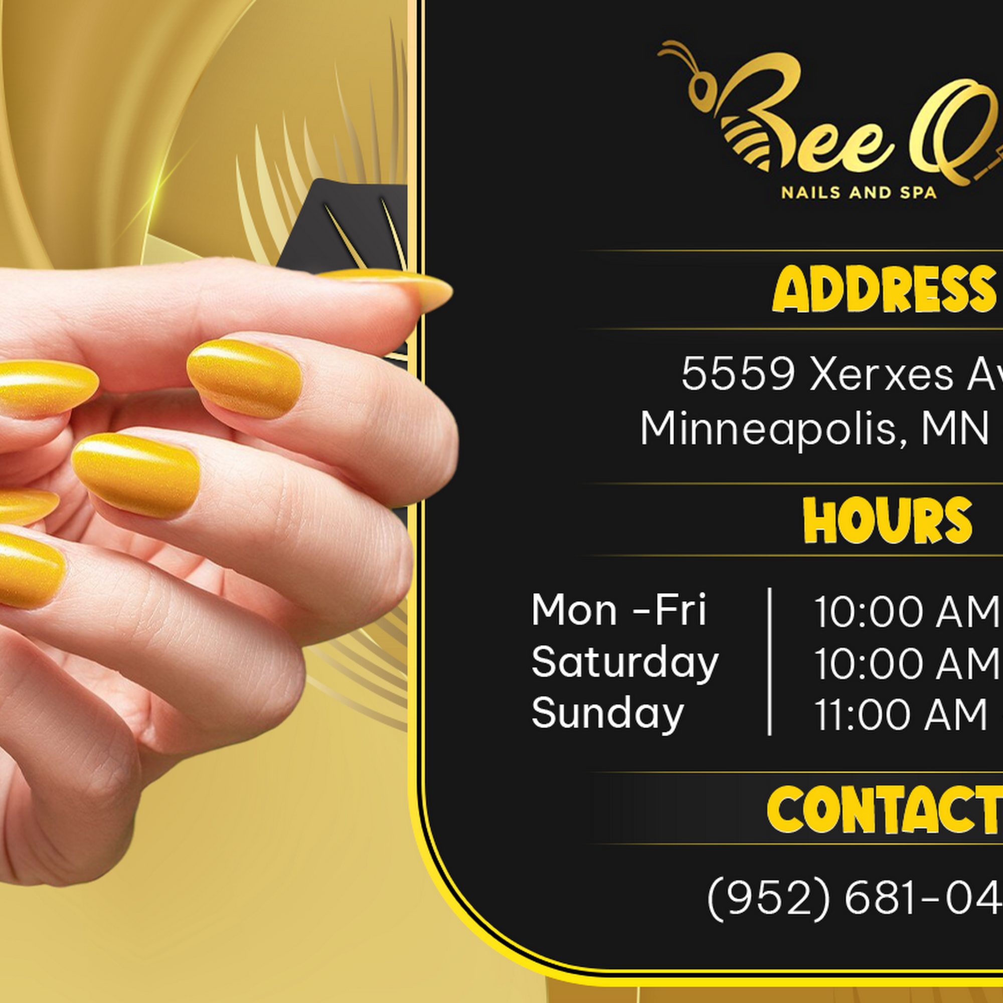 BeeQ Nails Spa | Best Luxury Nails Spa Minneapolis