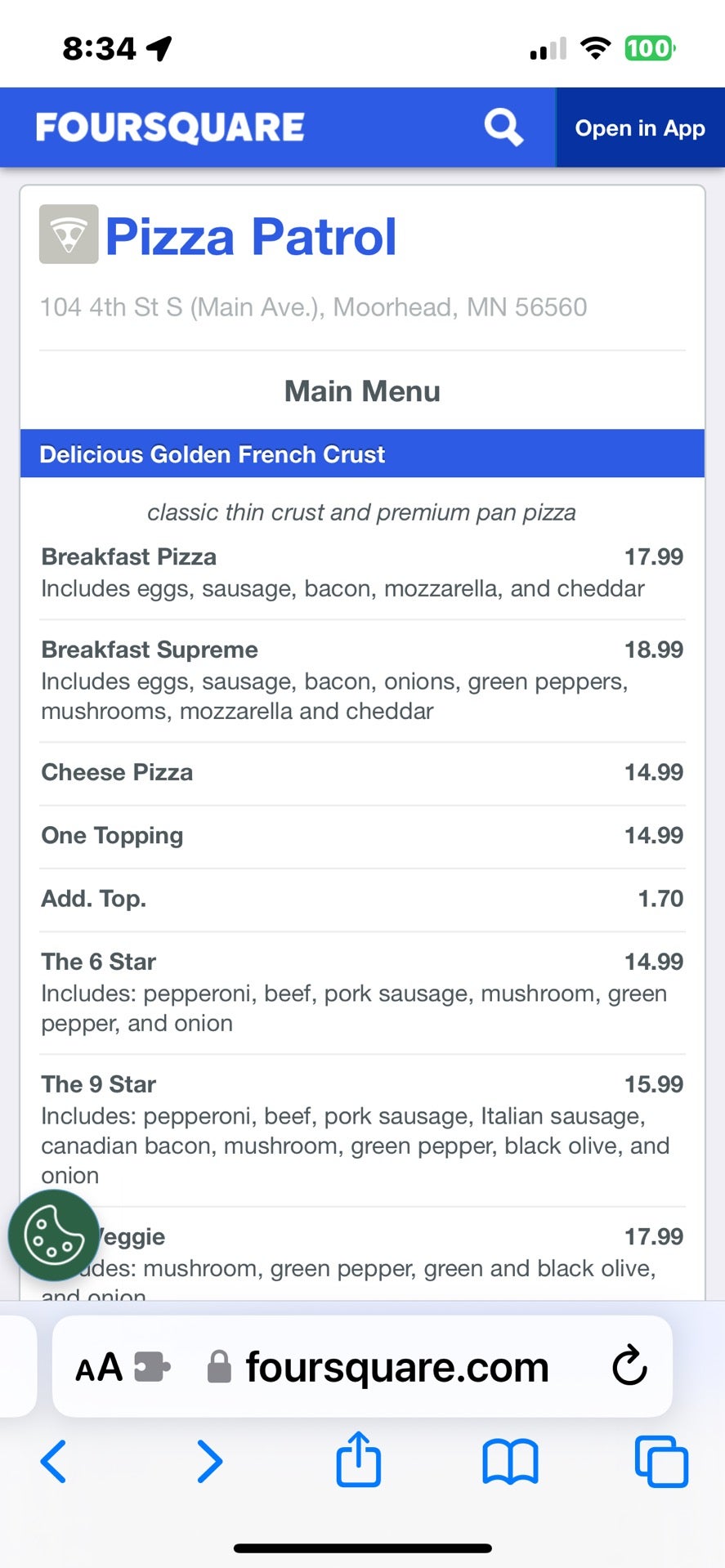 Photo credit: Foursquare