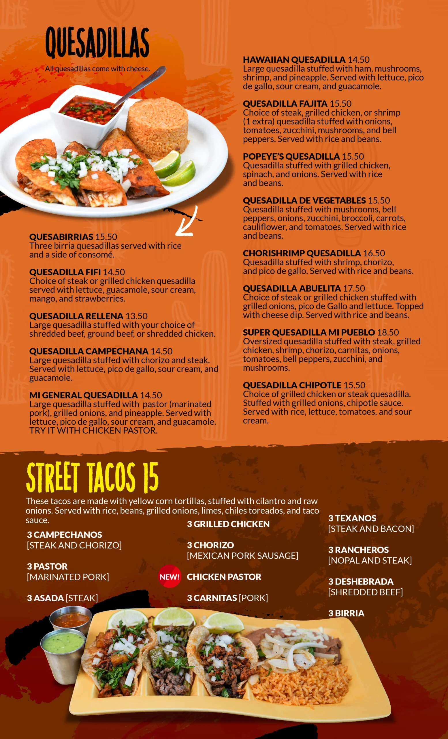 Mi Pueblo Express - Mound Menu